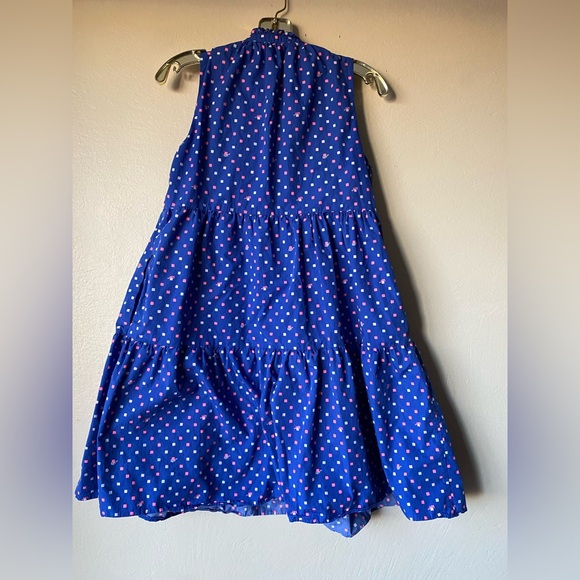 Lily Pulitzer cotton swing dress novella borealis blue pockets Xs - Picture 7 of 10